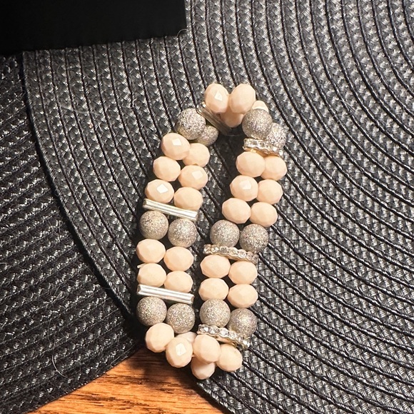 Beaded Stretch Bracelet Set - Picture 1 of 1